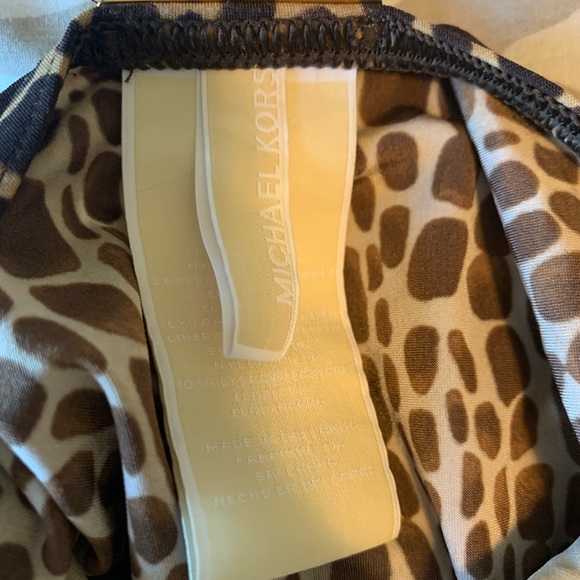 Micheal Kors leopard one piece swimsuit - Picture 5 of 5
